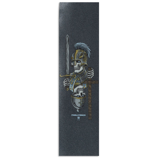 Powell Peralta Dan Corrigan Chess Skulls Griptape Black 9 inch