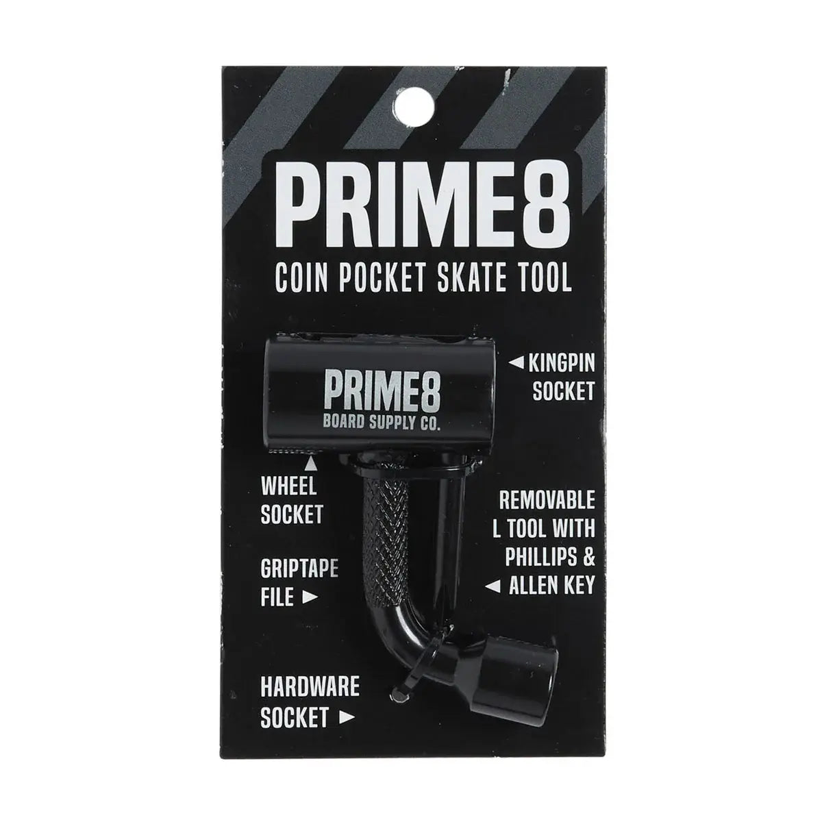 Prime8 Coin Pocket Skate Tool - Black