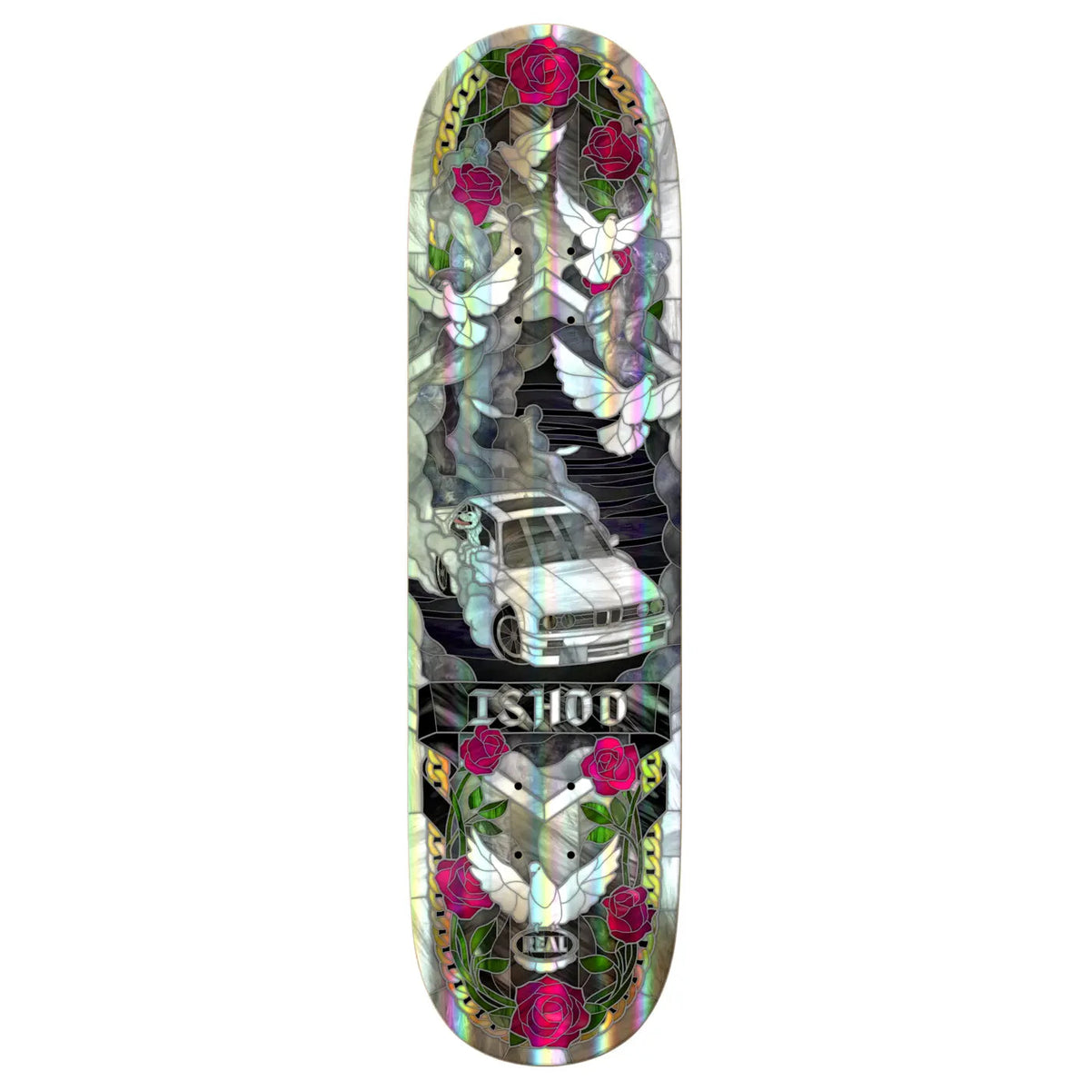 Real Ishod Wair Holographic Cathedral II 8.3 skateboard deck