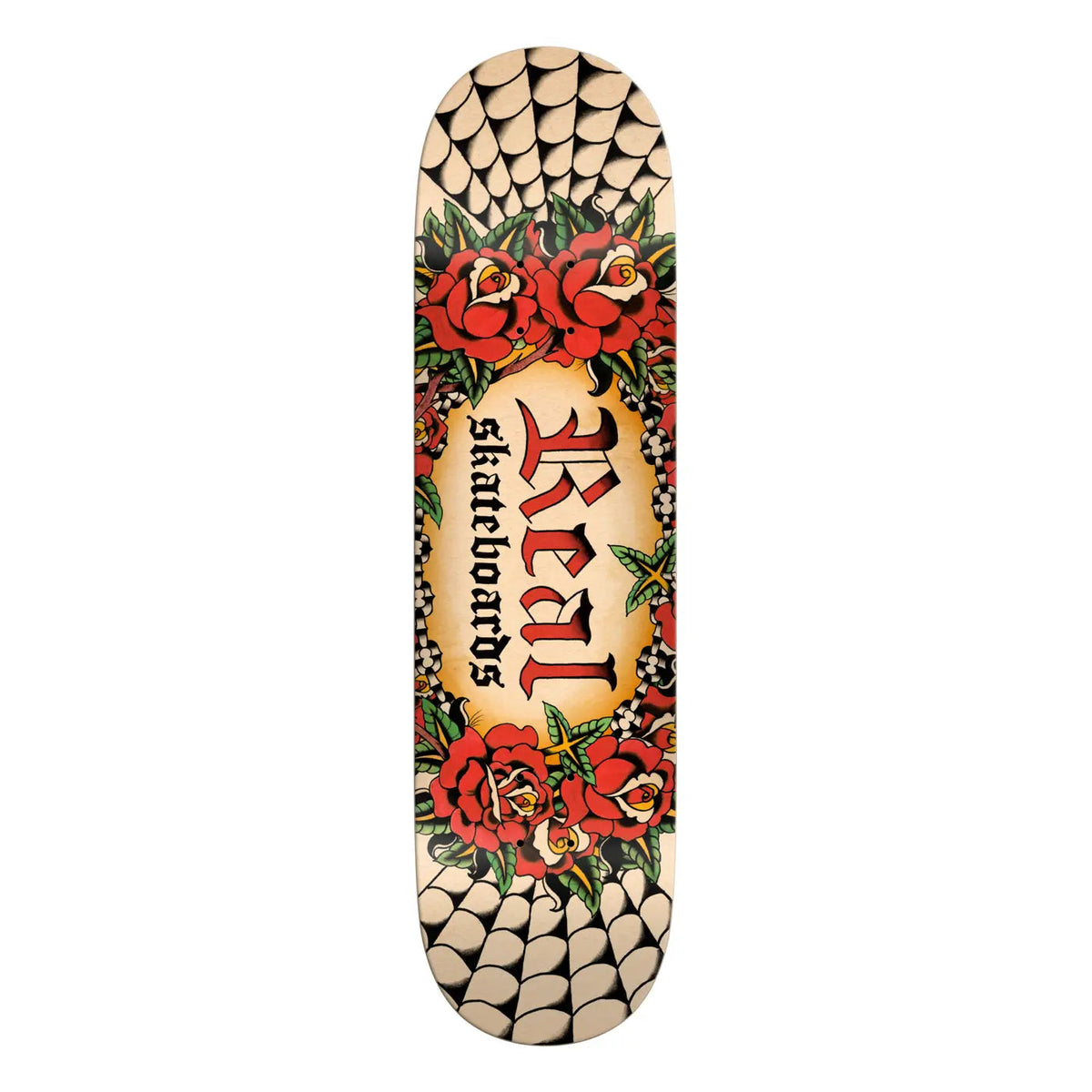 Real Team Oval By Harry Lintell 8.5 skateboard deck
