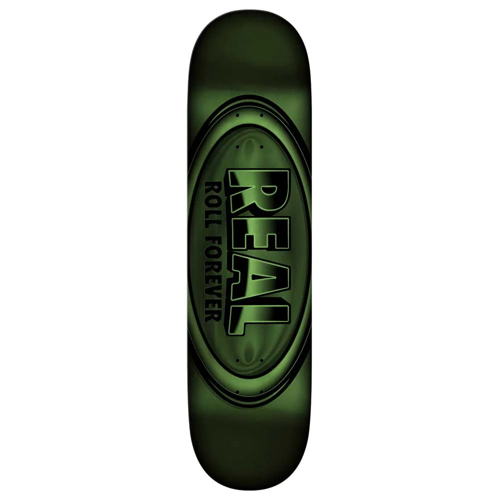 Real DBX Team Oval Green Deck - 8.5"