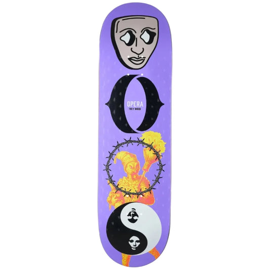Opera Trey Wood Piece Deck - 8.75"