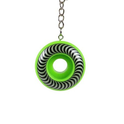 Spitfire Key Chain Classic Coloured Wheel - Green