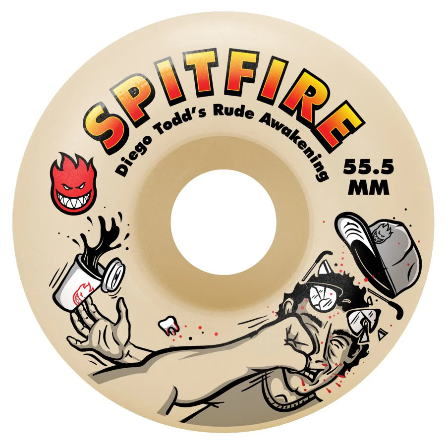 Spitfire F4 99Du Diego Rude Awakening Classic Wheels - 53.5mm