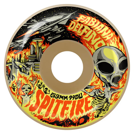 Spitfire F4 99Du Fabiana Invasion Conical Full Wheels - 53mm