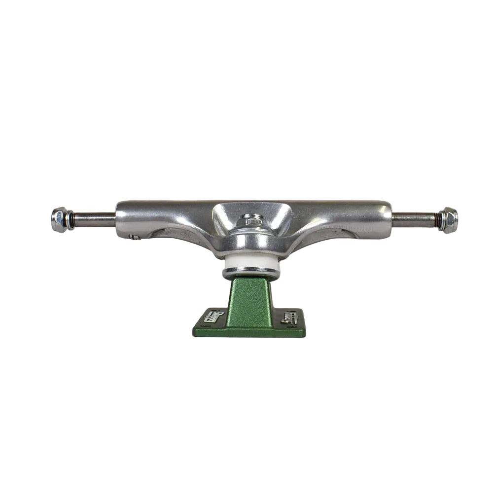Slappy ST1 Hollow Lights Polished Gunmetal Green Trucks