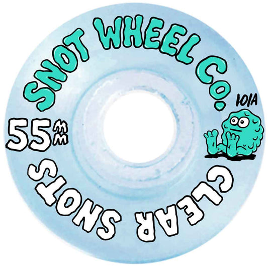 Snot Team Wheels Clear Blue 101A - 55mm
