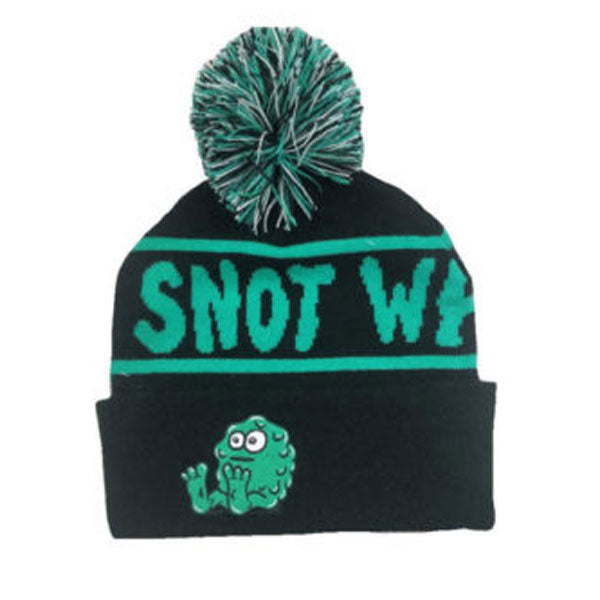 Snot Co Bogger Bobble Beanie - Black