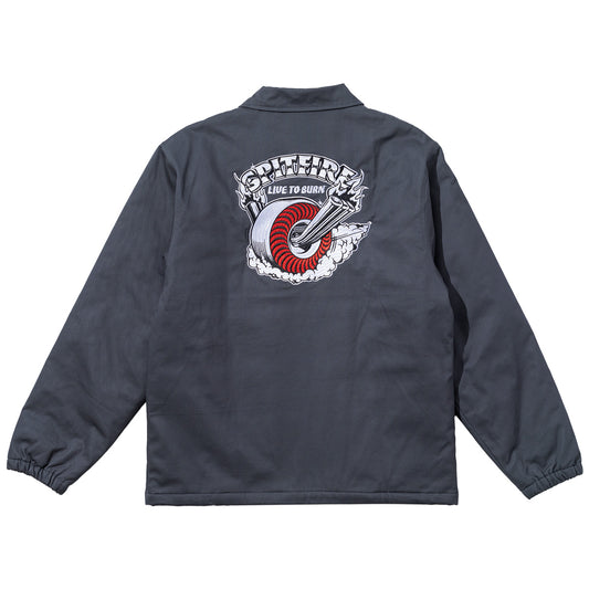 Spitfire Burnout Jacket - Grey