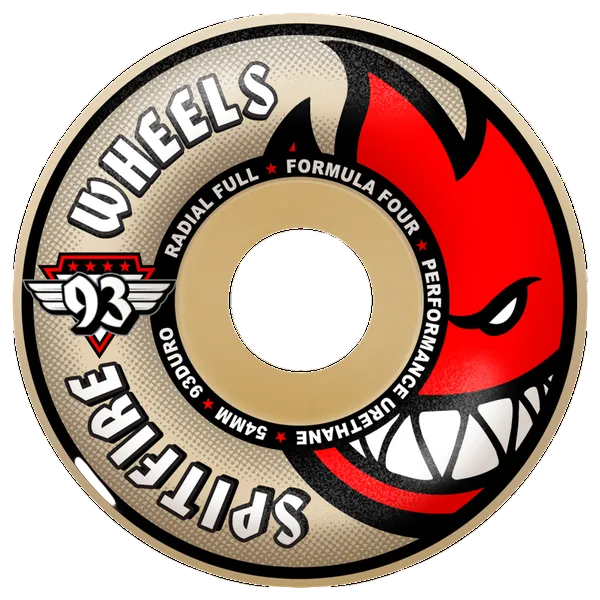 Spitfire Formula Four 93a Radial Full Natural 54mm wheels