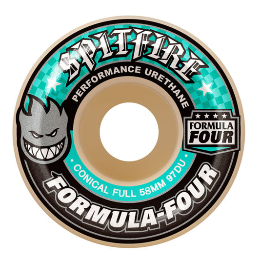 Spitefire F4 97a Conical Full Natural Wheels - 56mm
