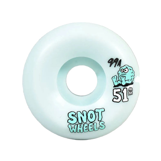 Snot Team Teal 99a Wheels - 51mm