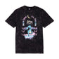 Santa Cruz Womens Night Visions T-Shirt - Black Acid Wash