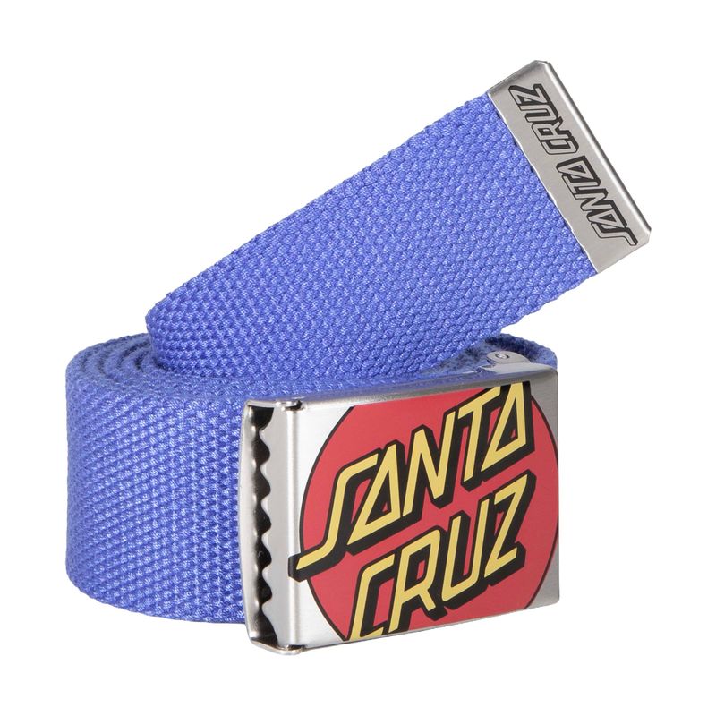 Santa Cruz Crop Dot Belt - Sapphire