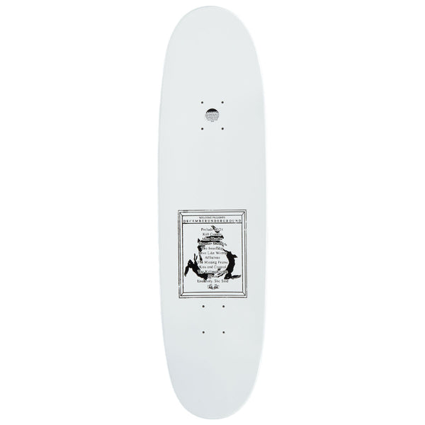 Welcome x AFI Decemberunderground Son of Boline 8.8 skateboard deck top