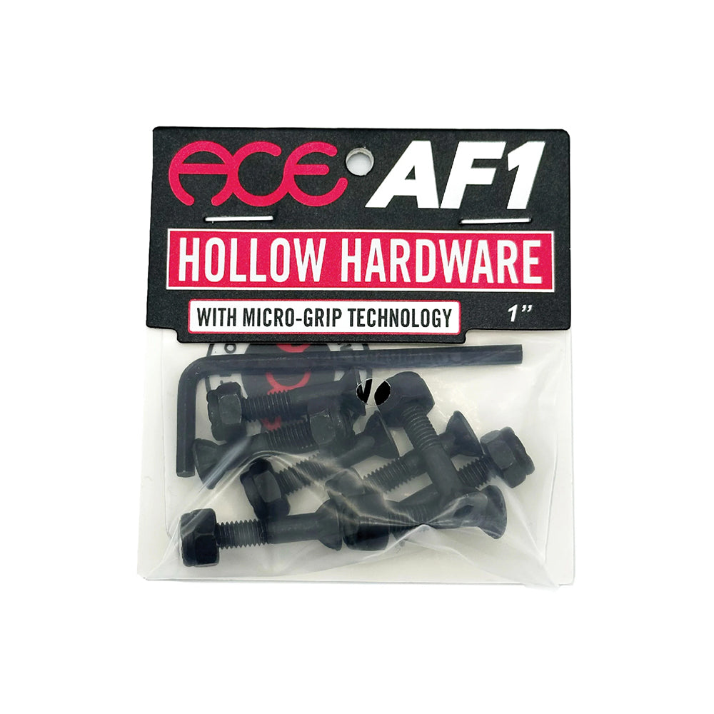 Ace AF1 HOLLOW w/ Grippers Allen Bolts - 1"