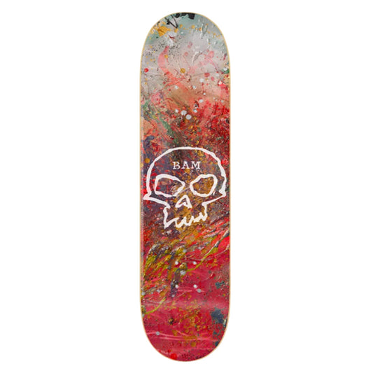 Zero x Bam Single Skull Deck - 8.25"