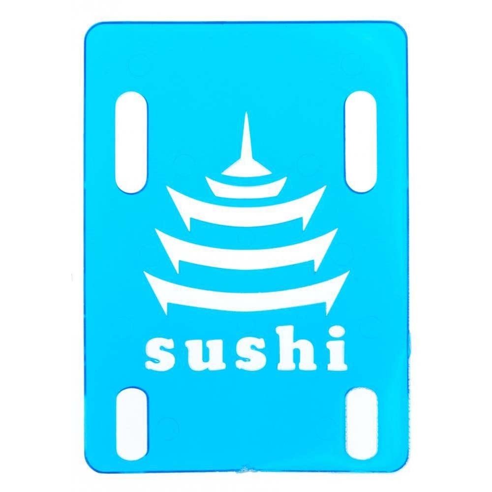 Sushi Pagoda Clear Blue Soft Risers - 1/8