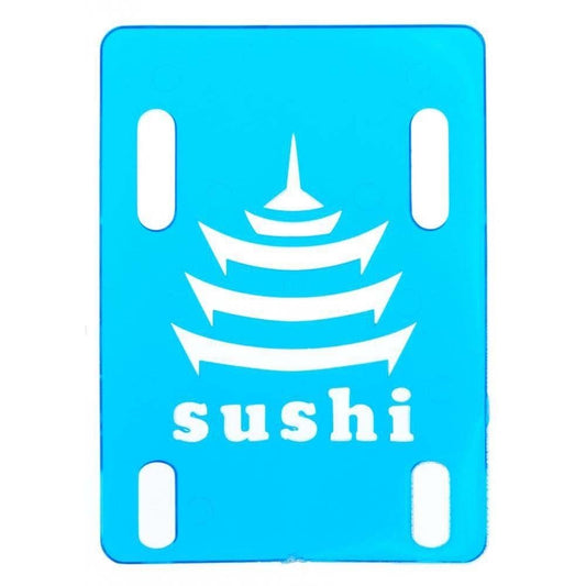 Sushi Riser Pagoda Clear Blue 1/8"