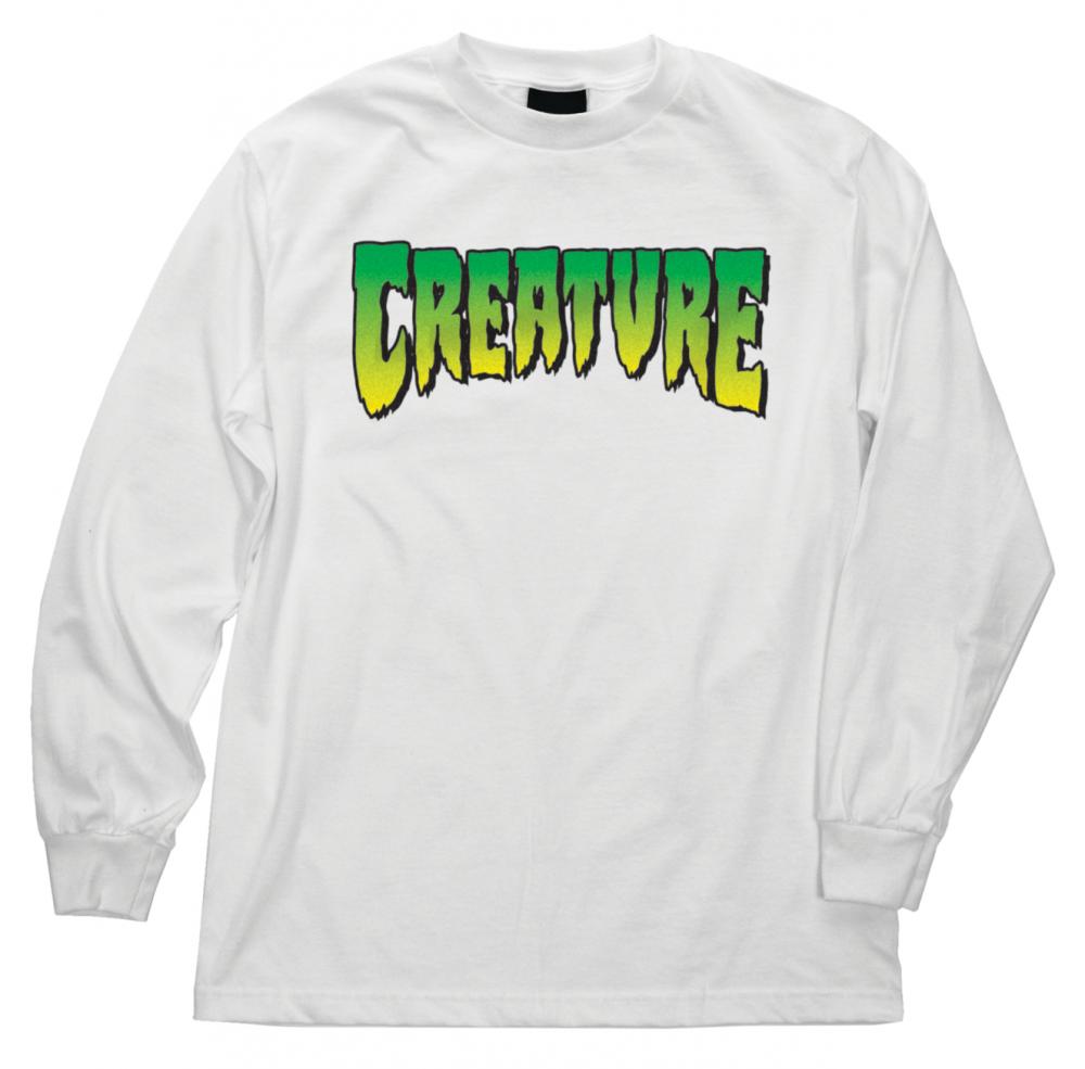 Creature Logo T Shirt - White