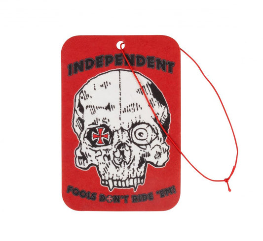 Independent Fools Don't Air Freshener - Black/Red