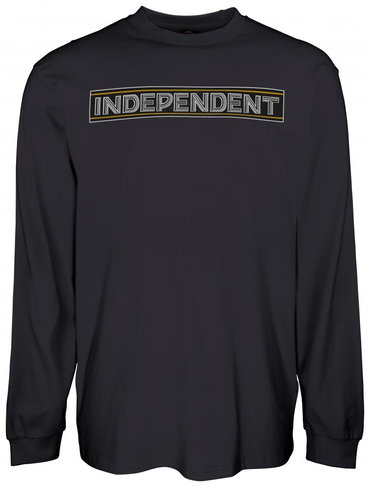 Independent BC Ribbon L/S T-Shirt - Black