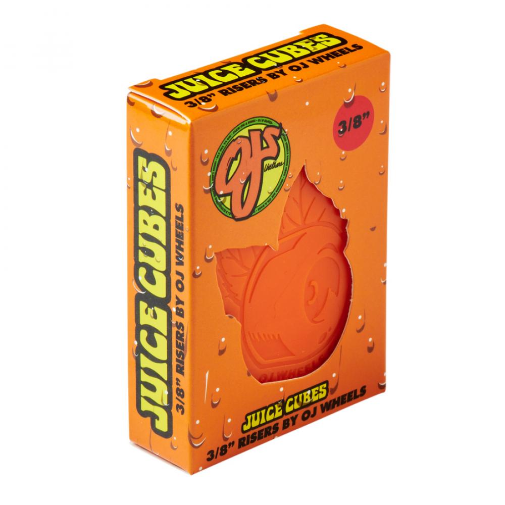 Ubj Risers OJ Risers Juice Cubes Risers Orange 3/8” – Scenic Skate Shop