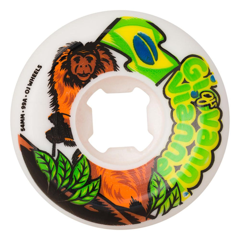 OJ Elite Hardline Wheels Vianna Tam Tam 99a 54mm Scenic Skate Shop
