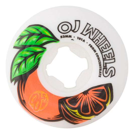 OJ From Concentrate Hardline 101a Wheels - White