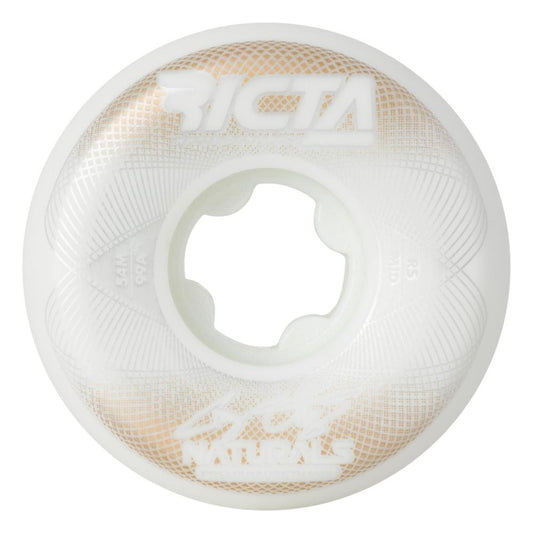 Ricta Wheels Ortiz Geo Mid 99a White - 54mm