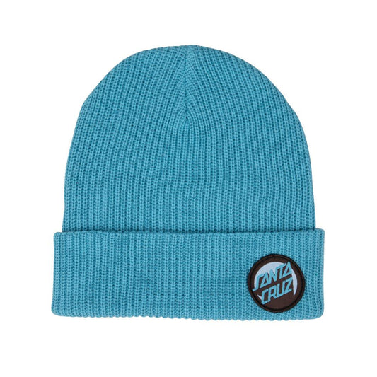 Santa Cruz Bold Shadow Dot Beanie - Arctic Blue