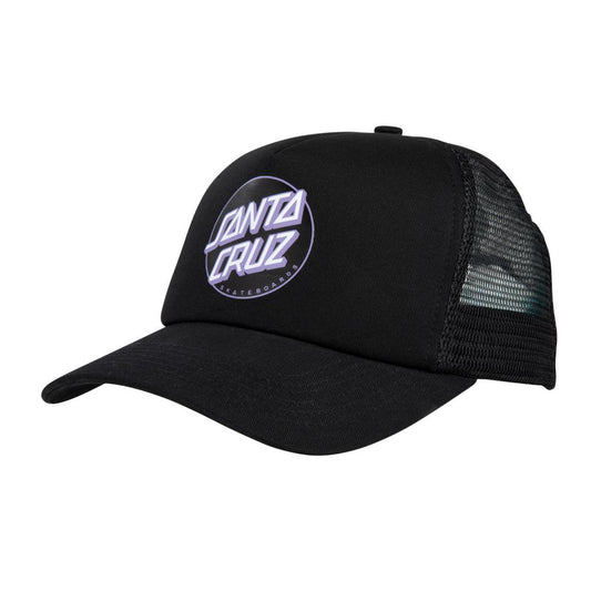 Santa Cruz Other Dot Meshback Cap - Black