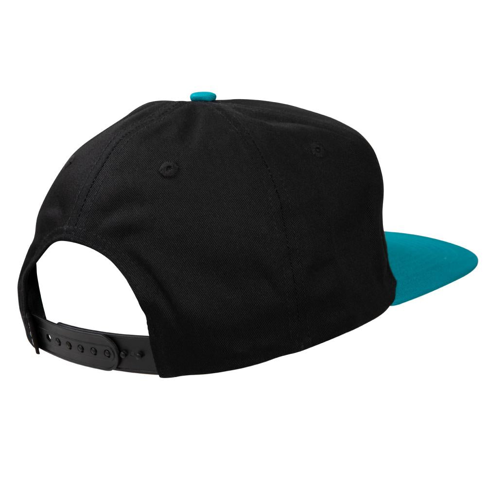 Santa Cruz Acidic MFG Dot Snapback Cap - Black/Verdegris