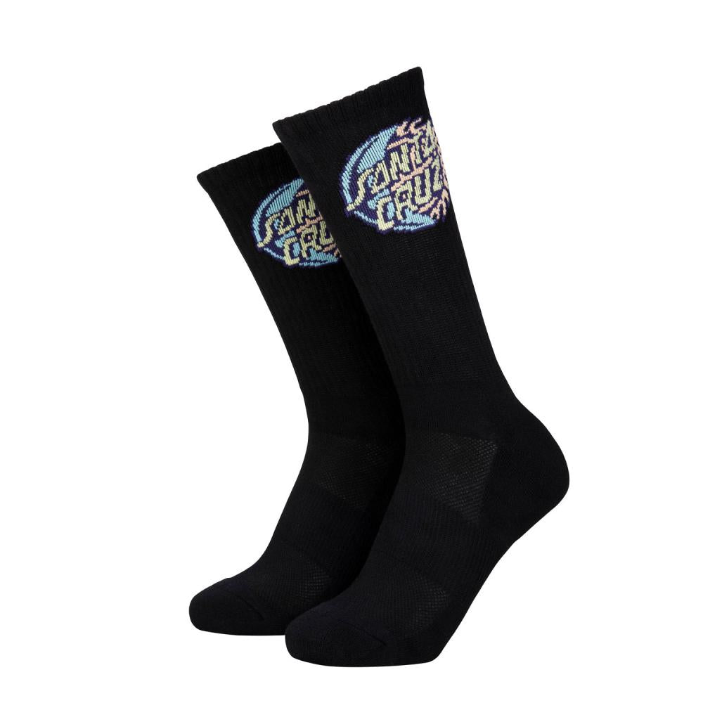 Santa Cruz Eclipse Dot Socks -Black