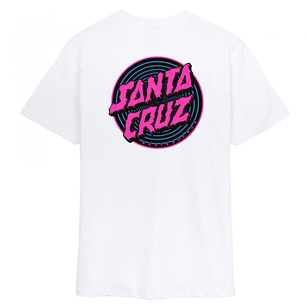 Santa Cruz Depth Dot T-Shirt - White