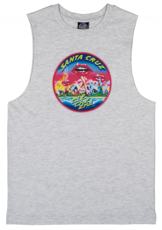 Santa Cruz Womens Invade Vest - Athletic Heather