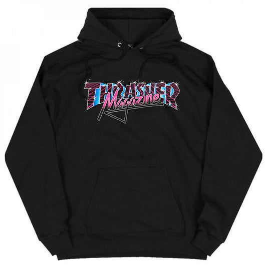 Thrasher Vice Logo Hoodie - Black