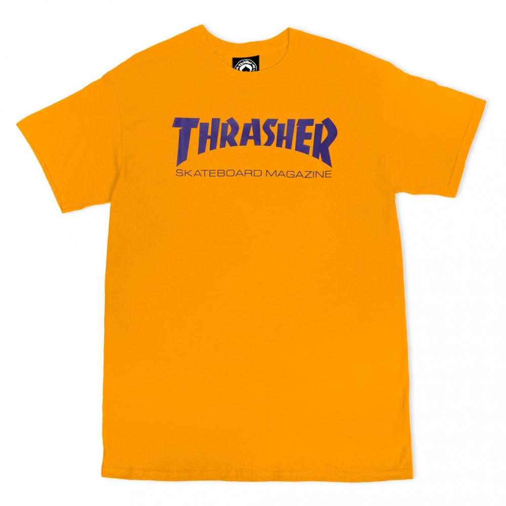 Thrasher Skate Mag T Shirt - Yellow