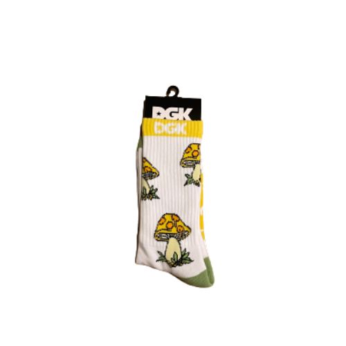 DGK Low Drip Crew Socks - White
