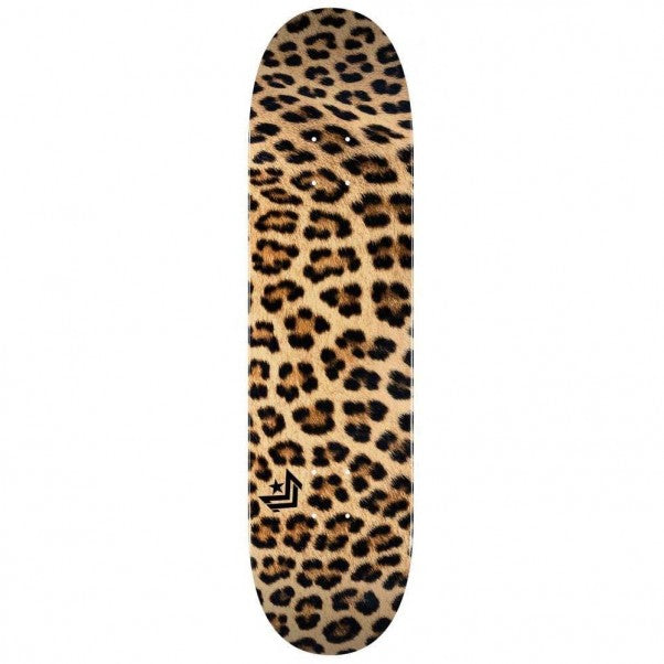 Mini Logo Leopard Deck - 8.5"