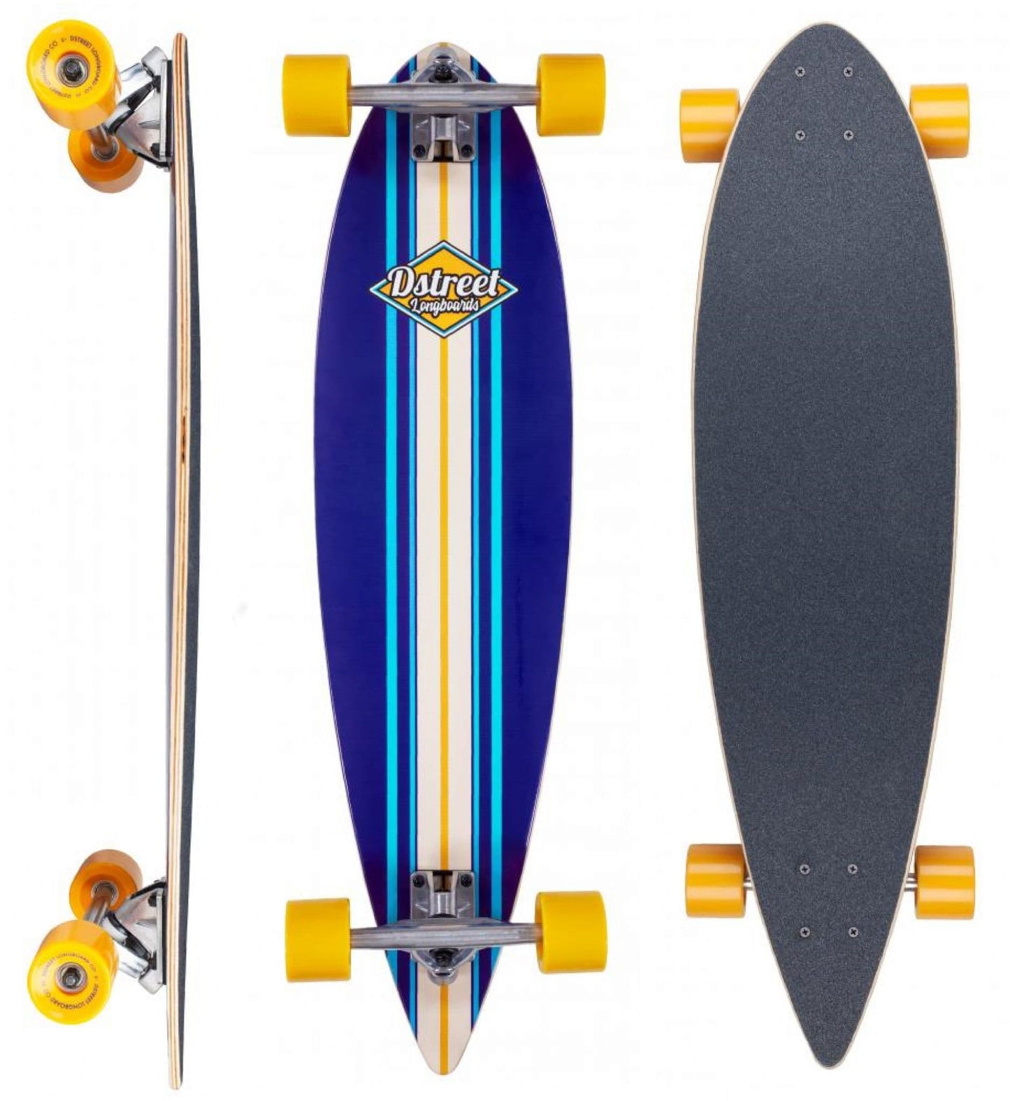 D Street Pintail Ocean Blue Longboard 35"