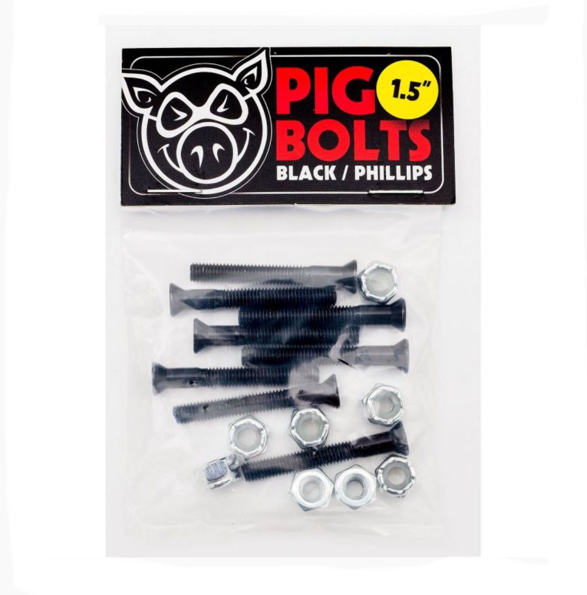 Pig Black Phillips Bolts - 1.25”