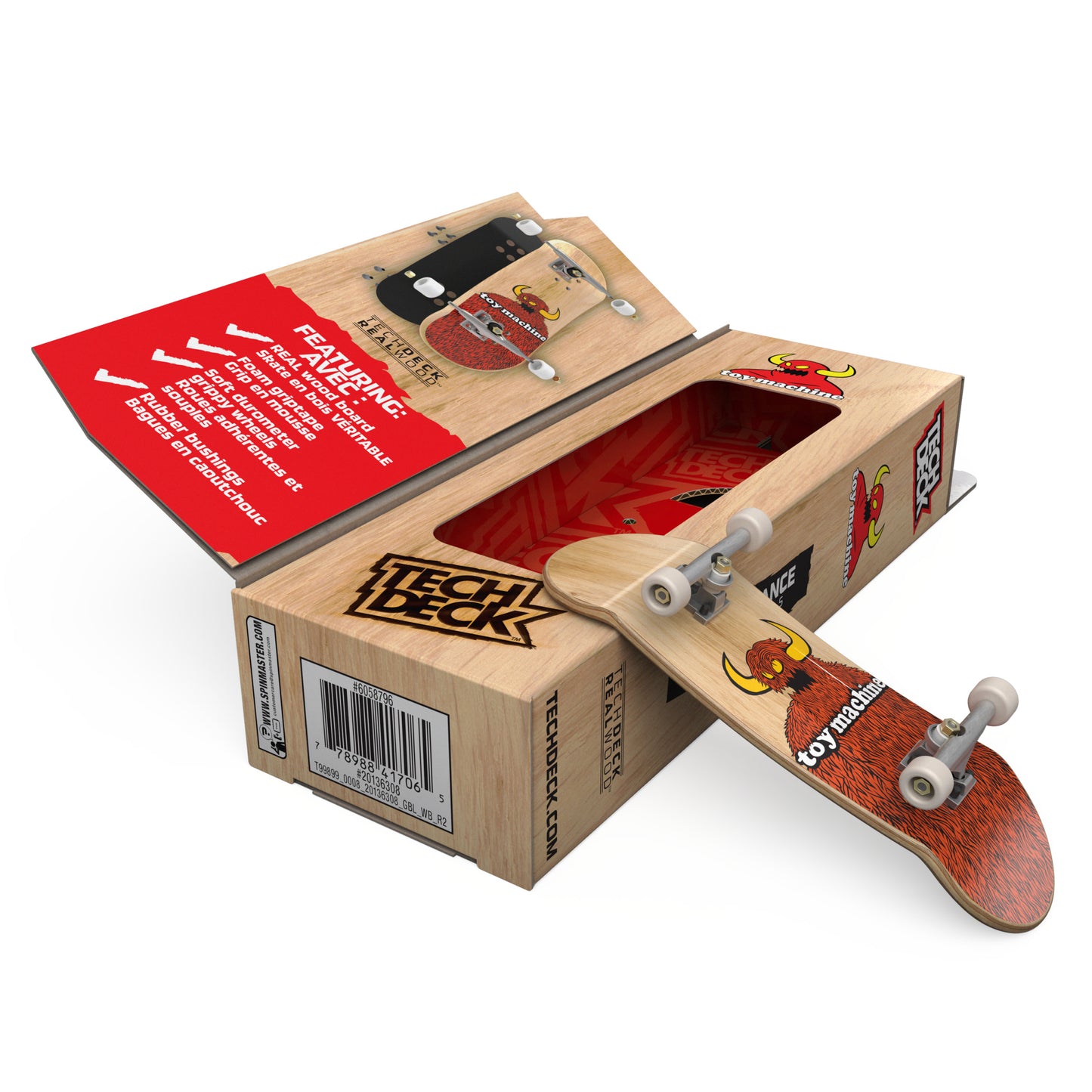 Tech Deck Performance Wood - Toy Machine