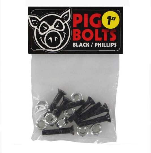 Pig Black Phillips Bolts - 1”