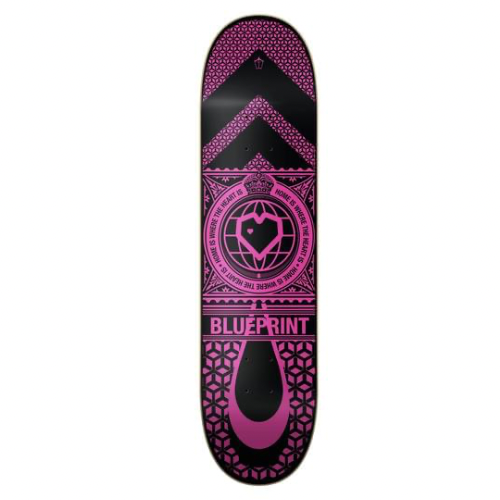 Blueprint Home Heart Pink Deck - 7.875”