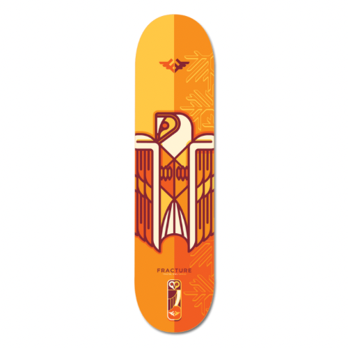 Fracture Jono Wood Yellow Deck - 7.75”