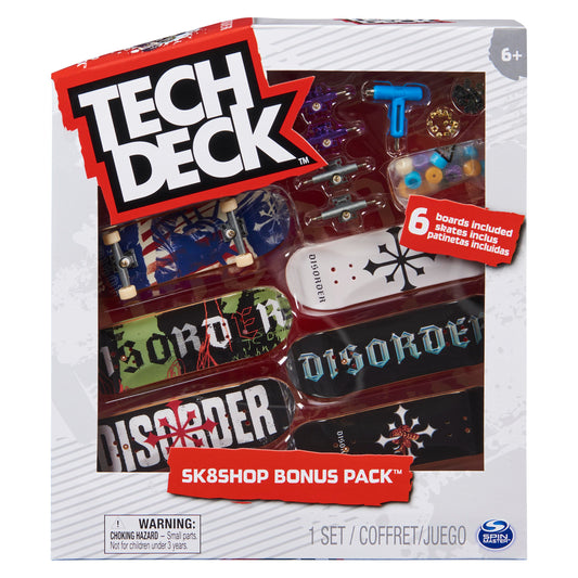 Tech Deck Sk8 Shop 6 Pieces - Disorder