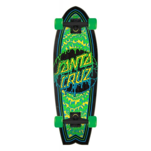 Santa Cruz Toxic Dot Shark Cruzer - 8.8”