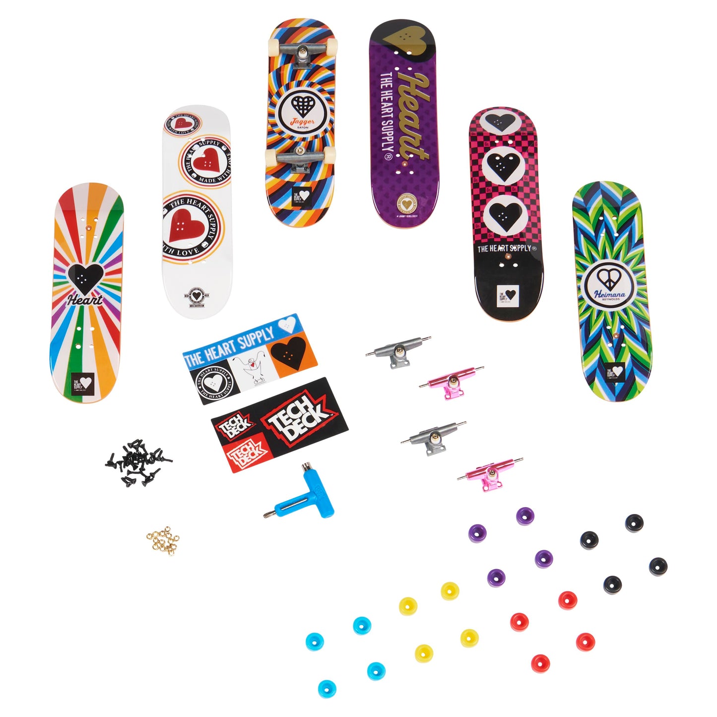 Tech Deck Sk8 Shop 6 Pieces - Heart Supply