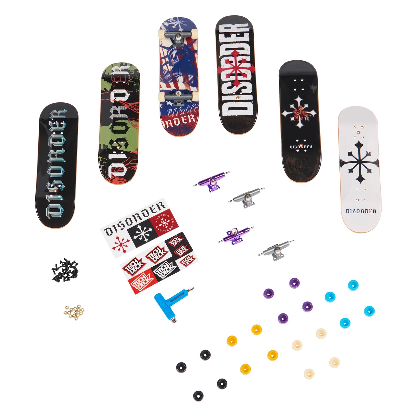 Tech Deck Sk8 Shop 6 Pieces - Disorder